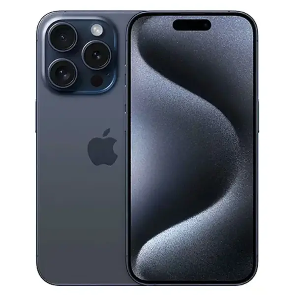 apple iphone 15 pro blue