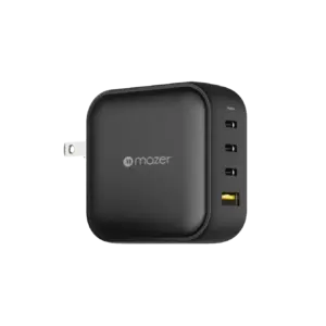 GaNPrestige V5 100W Gan Wall Charger with Travel Pins (4 Ports) (1)