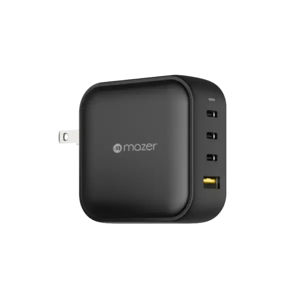 GaNPrestige V5 100W Gan Wall Charger with Travel Pins (4 Ports) (1)