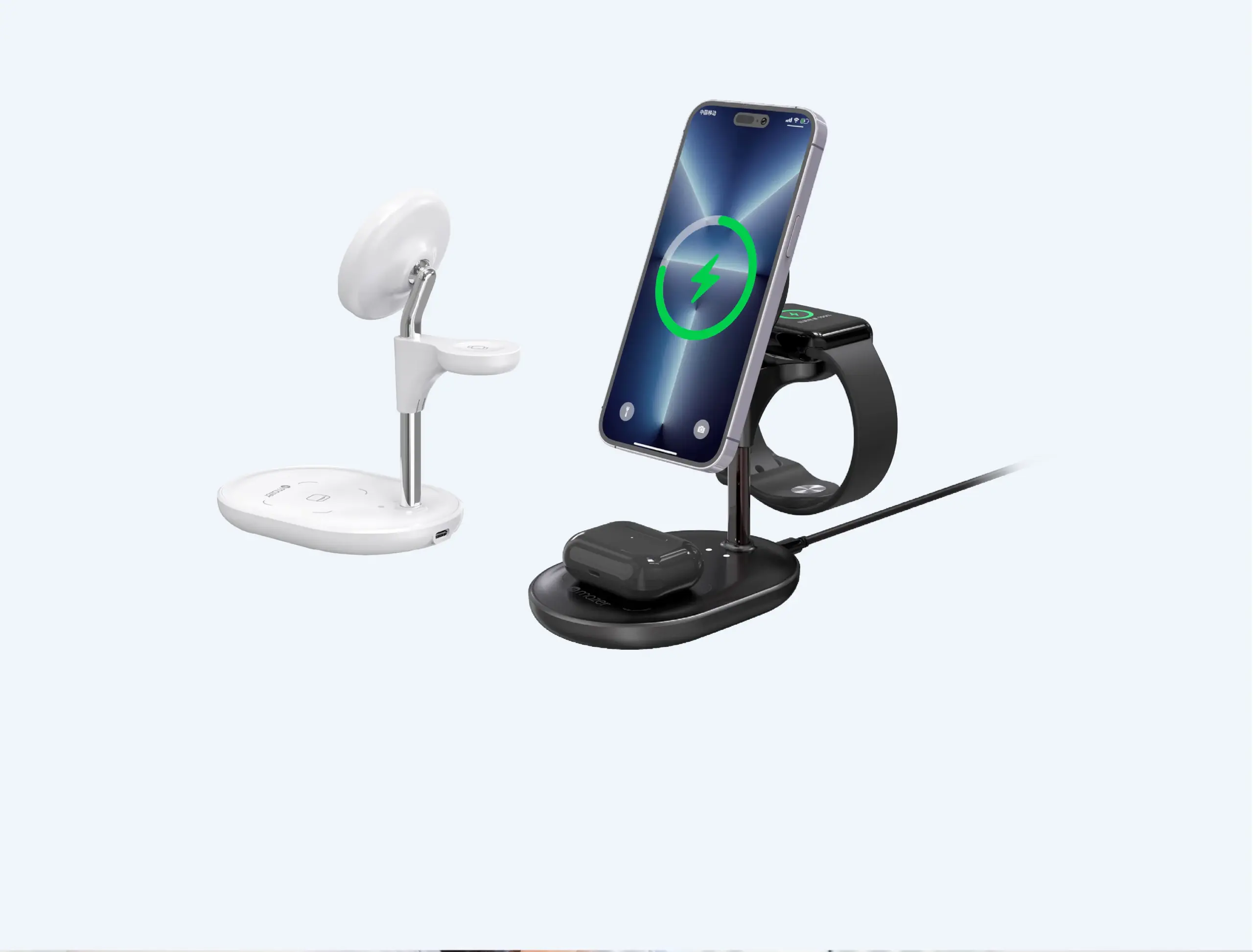Mazer MagDesk 630 3-in -1 Wireless Charger