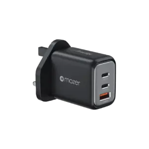 Mazer GaNPrestige 65W GaN Wall Charger (3 Ports)(5)