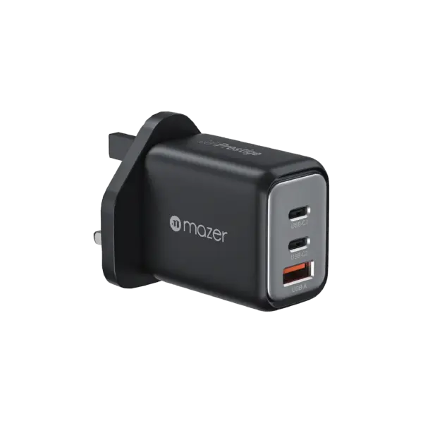 Mazer GaNPrestige 65W GaN Wall Charger (3 Ports)(5)