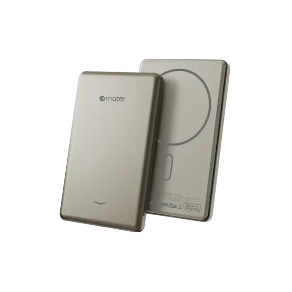 Mazer MagAir19 5000mAh Ultra Slim Magnetic Wireless Power Bank NT