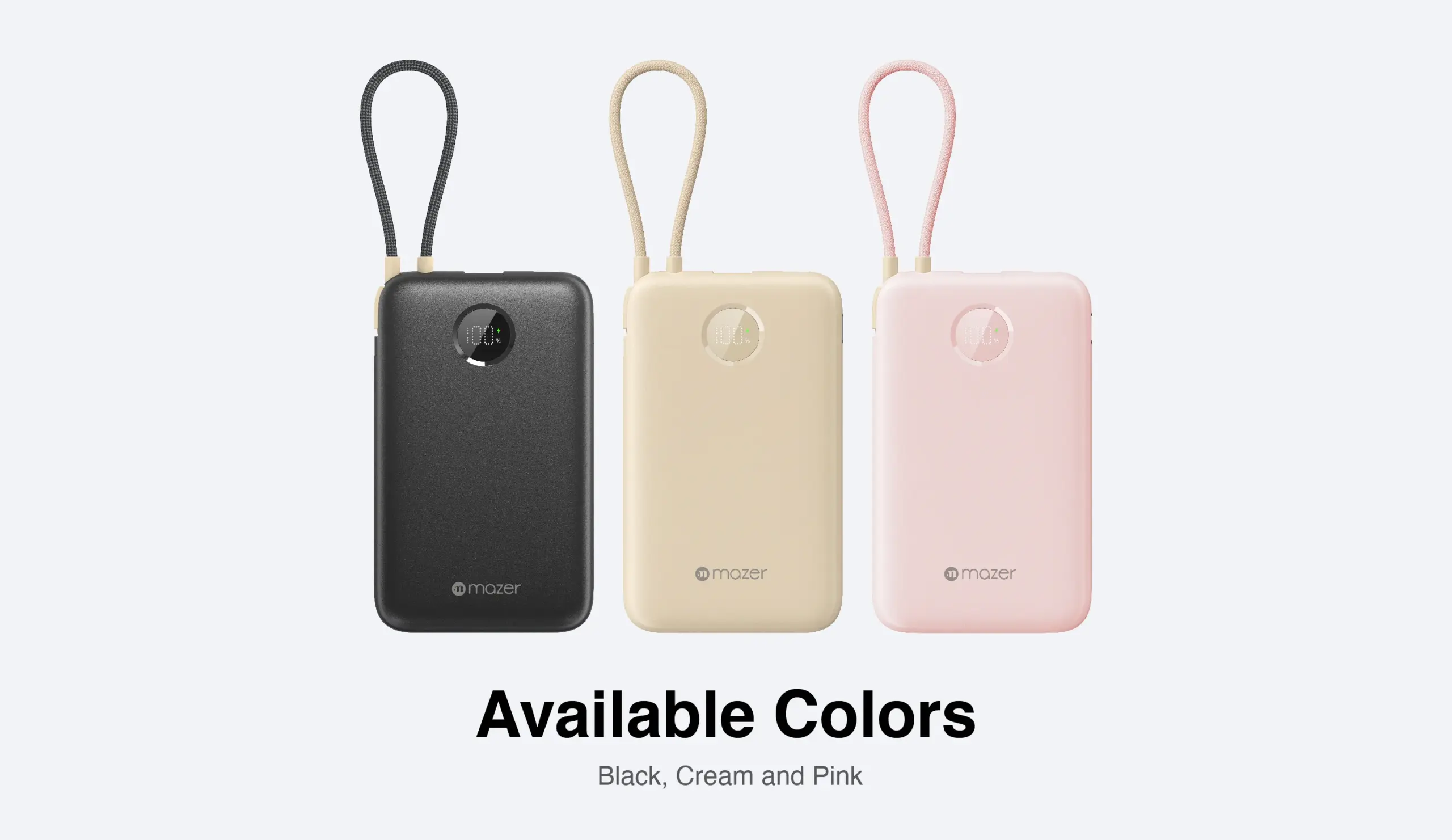 Power Delivery 20W Fast Charging 10,000mAh Capacity USB-C Input/Output USB-A Port Digital & Quick Charge Indicator Ultra-Slim & Compact